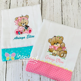 Baby Bear  Burp Clothes