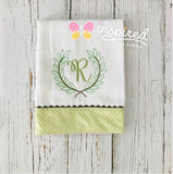 Monogrammed Burp Cloth