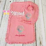 Floral Hot Air Balloon Set