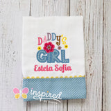 Set of 3 Family Love Themed Burp Cloths